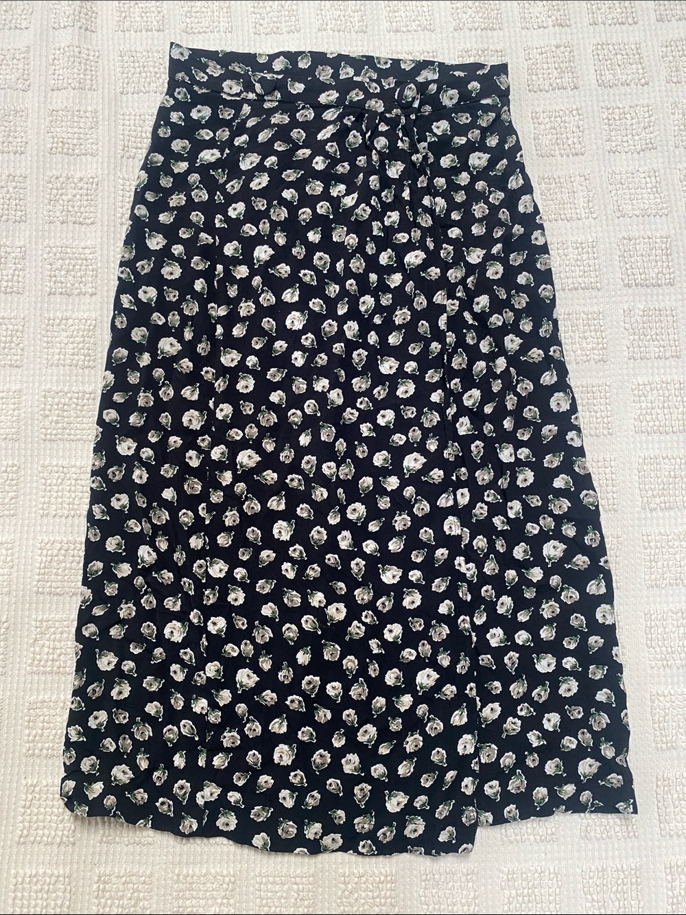 Rouje Isabella floral midi wrap skirt size 36 (4)